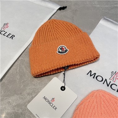 MONCLER  2023秋冬新款毛線帽子