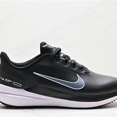 Nike Air Zoom Winflo 9代 皮面訓跑練步鞋