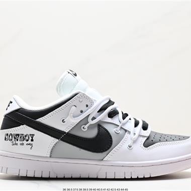 Nike SB Dunk Low」Milk White/Pink/Smile「扣籃系列低幫休閑運動滑板板鞋