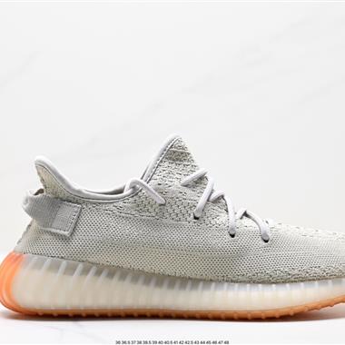 Adidas Yeezy Boost 350V2 椰子 百搭輕便爆米花中底休閑運動慢跑鞋