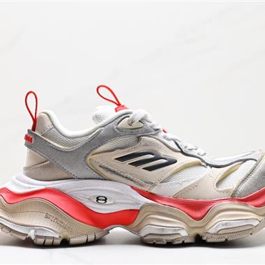 BALENCIAGA 3XL Sneakers 3+系列低幫復古闊型底姥爹風潮流百搭休閑慢跑鞋