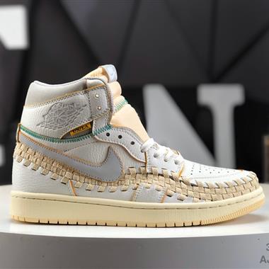 Union x Nike Air Jordan 1 High  ” Woven“ 聯名款 