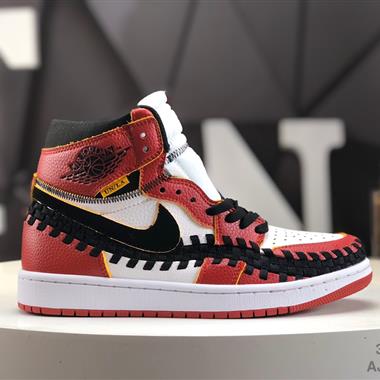 Union x Nike Air Jordan 1 High  ” Woven“ 聯名款 