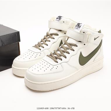 Nike Air Force 1’07 Mid WhiteOlive Green