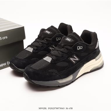 New Balance NB M992系列 經典復古休閑運動百搭老爹跑步鞋