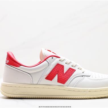 New Balance  新百倫 皮面拼接休閑板鞋