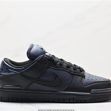 Nike SB Dunk Low Twist」Panda「扣籃加強版系列低幫休閑運動滑板板鞋