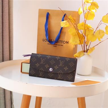 LOUIS VUITTON   2023新款時尚皮夾 尺寸：19*10*2CM