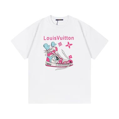 LouisVuitton  2023秋冬新款短袖T恤 歐版尺寸偏大