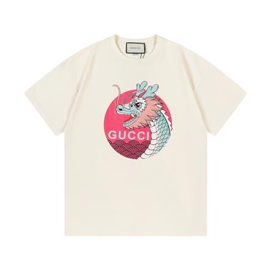 GUCCI  2023秋冬新款短袖T恤 歐版尺寸偏大