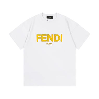 FENDI  2023夏季新款短袖T恤 歐版尺寸偏大