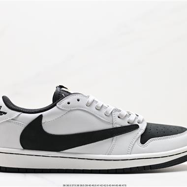 fragment design x Travis Scott x Nike Air Jordan 1 Low OG SP”Black/Green Toe“AJ1