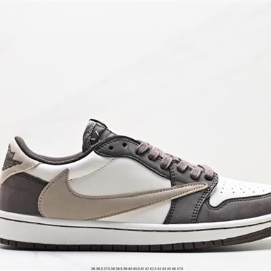 fragment design x Travis Scott x Nike Air Jordan 1 Low OG SP”Black/Green Toe“AJ1