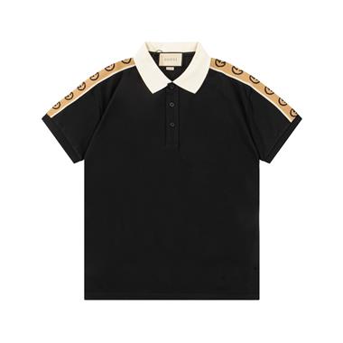 GUCCI   2024春季新款短袖POLO衫