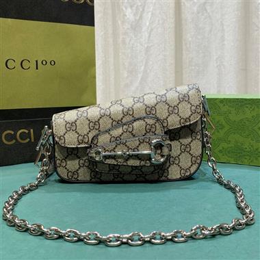 GUCCI  2023新款女生時尚休閒包 尺寸：12.5*19.5*3.6CM