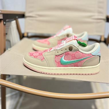 Gucci x Nike Air Jordan 1 Low Slip Shadow 