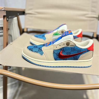 Gucci x Nike Air Jordan 1 Low Slip Shadow 