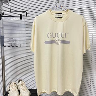 GUCCI  2024夏季新款短袖T恤 男女同款