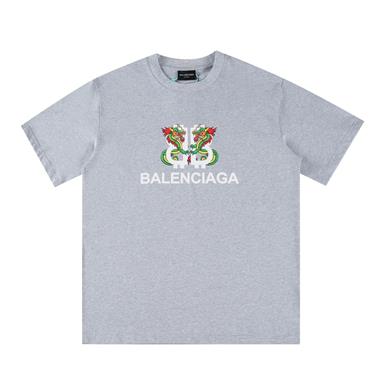 Balenciaga  2024夏季新款短袖T恤 歐版尺寸偏大