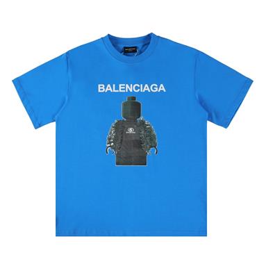 Balenciaga  2024夏季新款短袖T恤 歐版尺寸偏大