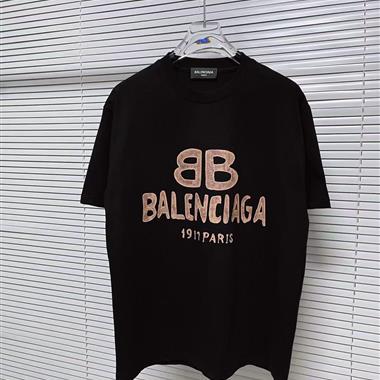 Balenciaga  2024夏季新款短袖T恤 男女同款