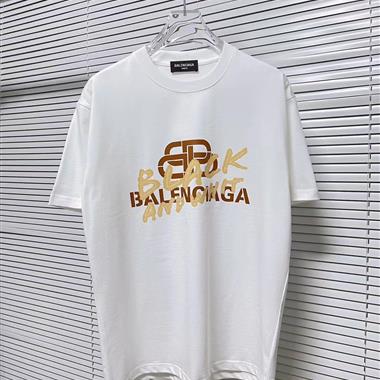 Balenciaga  2024夏季新款短袖T恤 男女同款