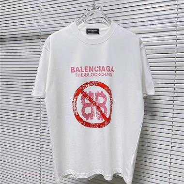 Balenciaga  2024夏季新款短袖T恤 男女同款