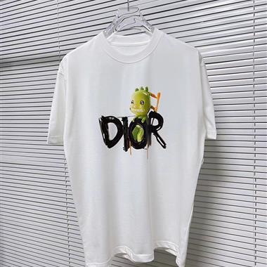 DIOR  2024夏季新款短袖T恤 男女同款