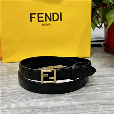 FENDI  2024新款時尚皮帶  2.0CM