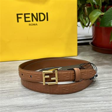 FENDI  2024新款時尚皮帶  2.0CM