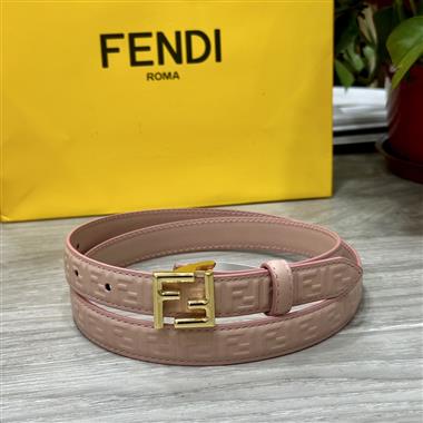 FENDI  2024新款時尚皮帶  2.0CM