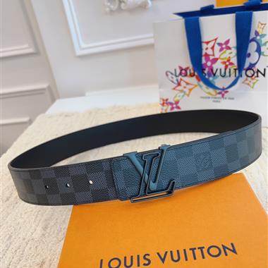 LOUIS VUITTON   2024新款時尚皮帶  4.0CM