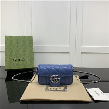 GUCCI  2024新款女生時尚休閒包 尺寸：16.5*10.2*5.1CM