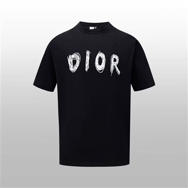 DIOR   2024夏季新款短袖T恤 歐版尺寸偏大