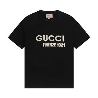 GUCCI   2024夏季新款短袖T恤 男女同款