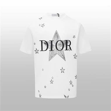 DIOR   2024夏季新款短袖T恤 歐版尺寸偏大