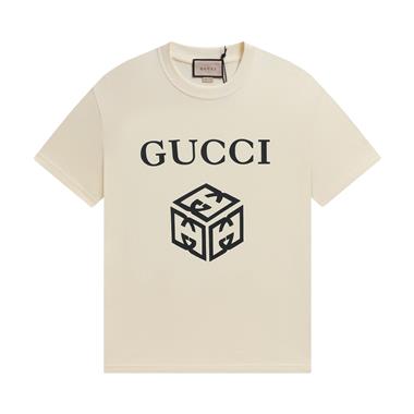 GUCCI   2024夏季新款短袖T恤 男女同款