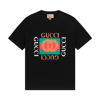 GUCCI   2024夏季新款短袖T恤 男女同款