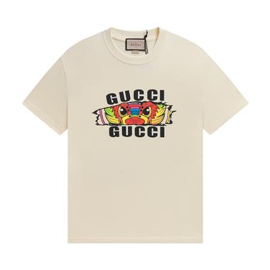 GUCCI   2024夏季新款短袖T恤 男女同款