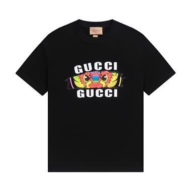 GUCCI   2024夏季新款短袖T恤 男女同款