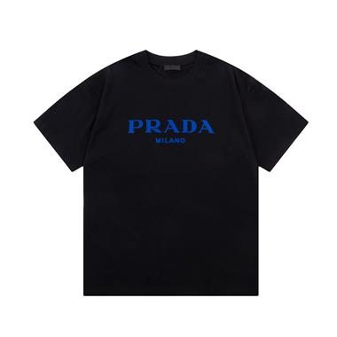 PRADA   2024夏季新款短袖T恤 歐版尺寸偏大