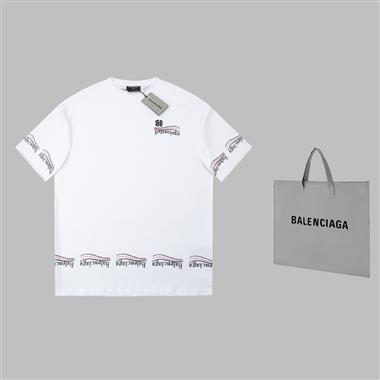 Balenciaga   2024夏季新款短袖T恤