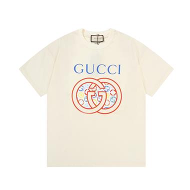 GUCCI   2024夏季新款短袖T恤 歐版尺寸偏大