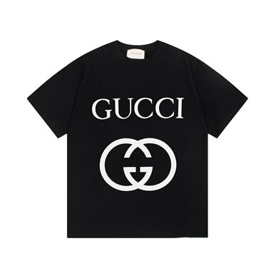 GUCCI   2024夏季新款短袖T恤 歐版尺寸偏大