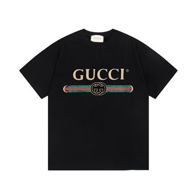 GUCCI   2024夏季新款短袖T恤 歐版尺寸偏大