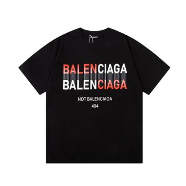 BALENCIAGA   2024夏季新款短袖T恤 歐版尺寸偏大