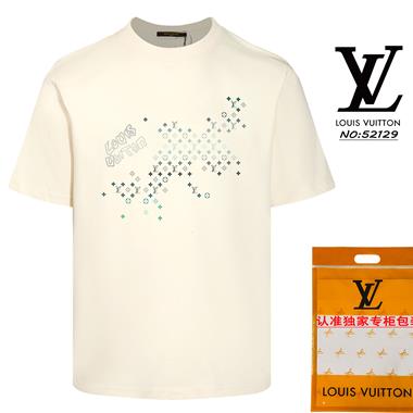 LOUISVUITTON  2024夏季新款短袖T恤 男女同款