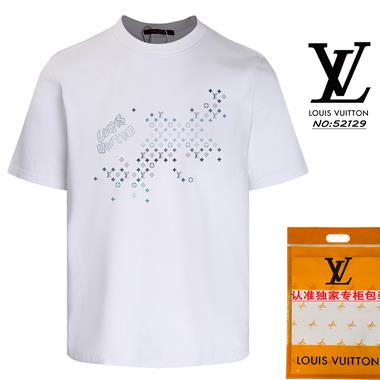 LOUISVUITTON  2024夏季新款短袖T恤 男女同款