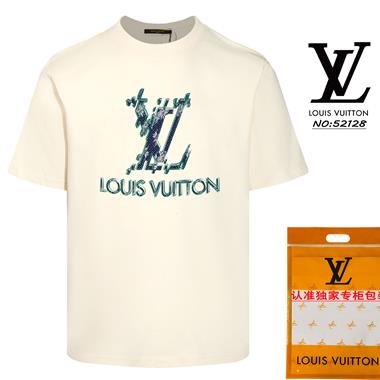 LOUISVUITTON  2024夏季新款短袖T恤 男女同款