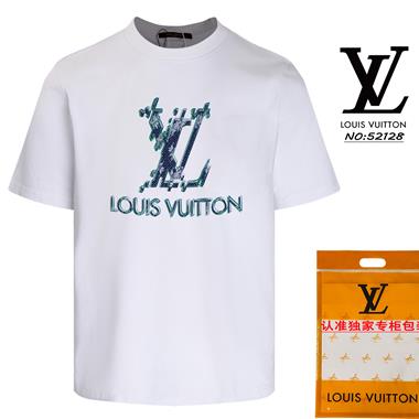 LOUISVUITTON  2024夏季新款短袖T恤 男女同款